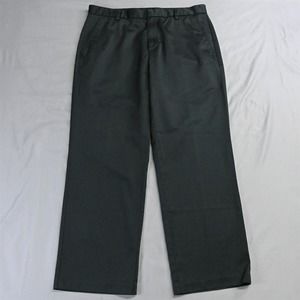 Ashworth 34 x 30 Gray Flat Front Performance Tech Mens Golf‎ Chino Pants